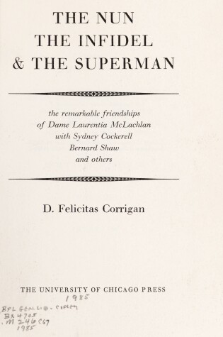 Cover of Corrigan: Nun, the Infidel, & the Superman