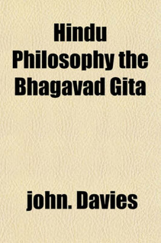 Cover of Hindu Philosophy the Bhagavad Gita