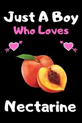 Book cover for Just a boy who loves nectarine