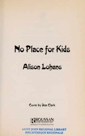 Book cover for No Place for Kids