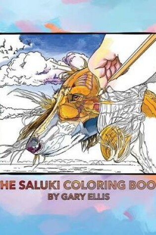 Cover of The Saluki Coloring Book