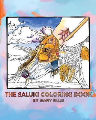 Book cover for The Saluki Coloring Book