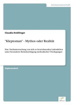 Cover of Kleptoman - Mythos oder Realitat