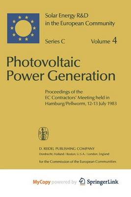 Book cover for Photovoltaic Power Generation