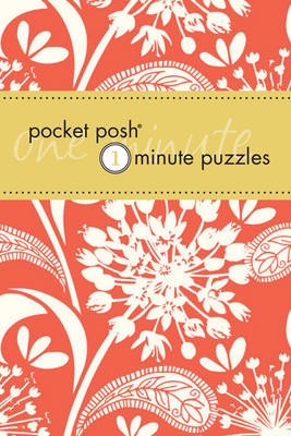 Book cover for Pocket Posh One-Minute Puzzles