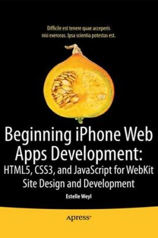Cover of Beginning iPhone Web Apps