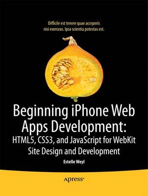 Book cover for Beginning iPhone Web Apps
