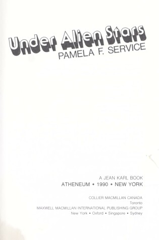 Cover of Under Alien Stars