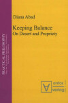 Book cover for Keeping Balance