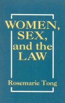 Book cover for Women, Sex and the Law