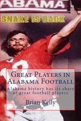 Book cover for Great Players in Alabama Football