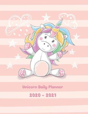 Book cover for Unicorn Daily Planner 2020-2021