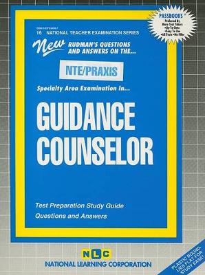 Book cover for GUIDANCE COUNSELOR