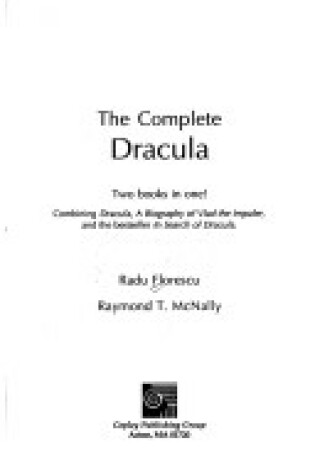 Cover of The Complete Dracula