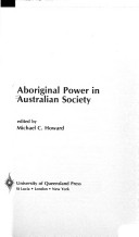 Book cover for Aboriginal Power in Australian Society