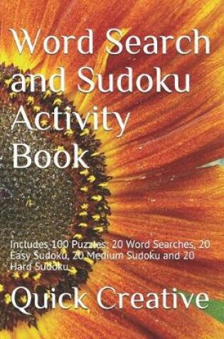 Cover of Word Search and Sudoku Activity Book