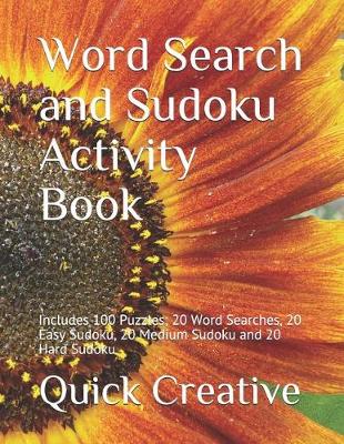 Book cover for Word Search and Sudoku Activity Book