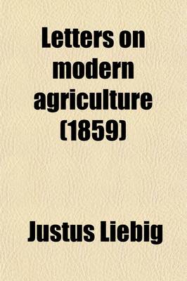 Book cover for Letters on Modern Agriculture