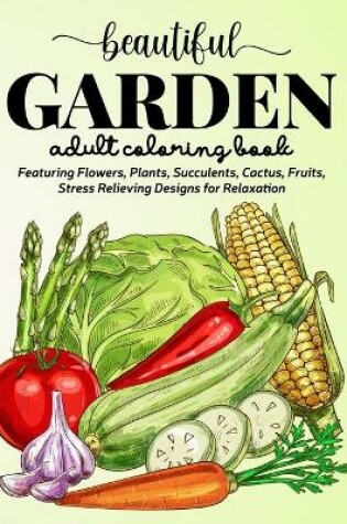 Cover of Beautiful Garden Coloring Book