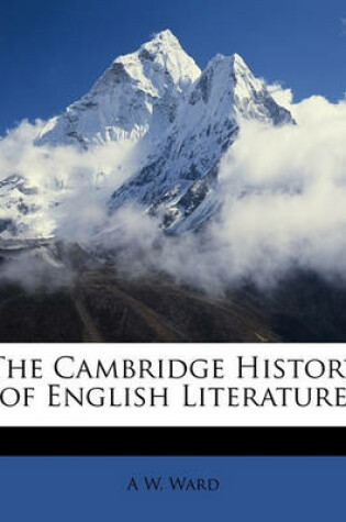 Cover of The Cambridge History of English Literature