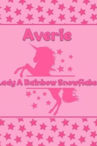 Cover of Averie Lady A Rainbow Snowflake