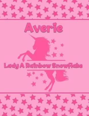 Book cover for Averie Lady A Rainbow Snowflake