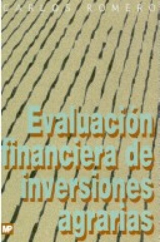 Cover of Evaluacion Financiera de Inversiones Agrarias