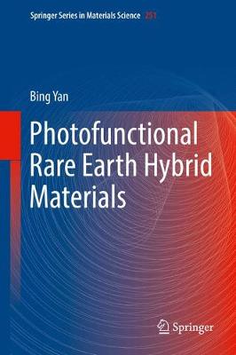 Book cover for Photofunctional Rare Earth Hybrid Materials