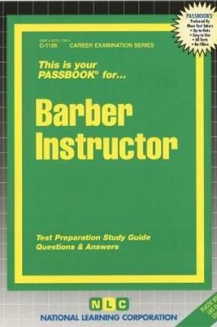 Cover of Barber Instructor