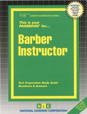 Book cover for Barber Instructor