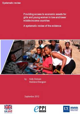 Book cover for Providing Access to Economic Assets for Girls and Young Women in Low-and-Lower Middle Income Countries