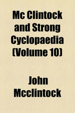 Cover of MC Clintock and Strong Cyclopaedia (Volume 10)