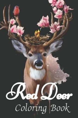 Cover of Red Deer Coloring Book