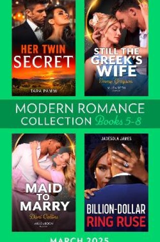 Cover of Modern Romance March 2025 Books 5-8