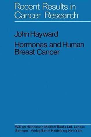 Cover of Hormones and Human Breast Cancer