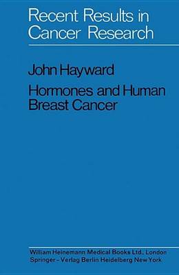 Book cover for Hormones and Human Breast Cancer