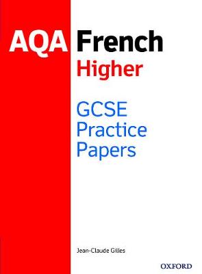 Book cover for AQA GCSE French Higher Practice Papers