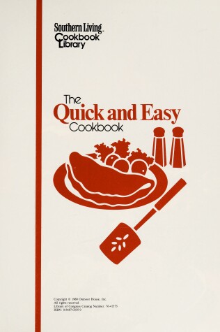 Book cover for The Quick & Easy Cookbook