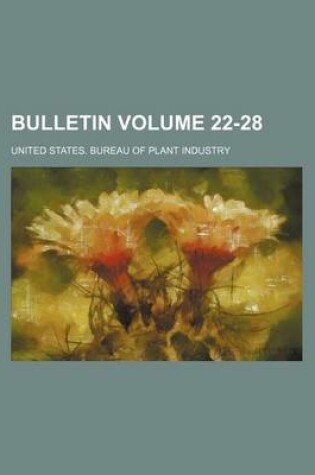 Cover of Bulletin Volume 22-28