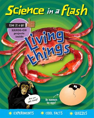 Book cover for Science in a Flash: Living Things