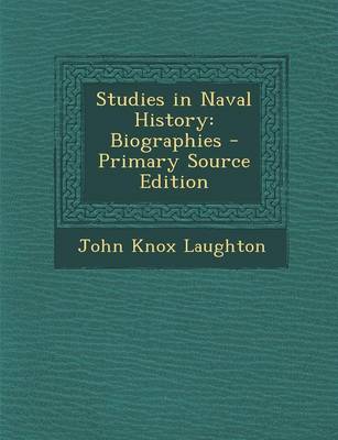 Book cover for Studies in Naval History