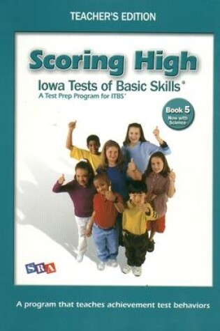 Cover of Scoring High on the ITBS, Grade 5, Teacher Edition with Tips Poster