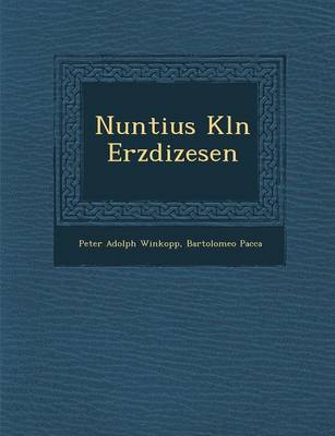 Book cover for Nuntius K Ln Erzdi Zesen