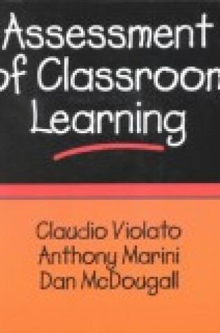 Cover of Assessment of Classroom Learning