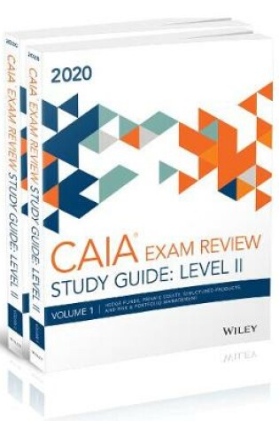 Cover of Wiley Study Guide for March 2020 Level ll CAIA Exam