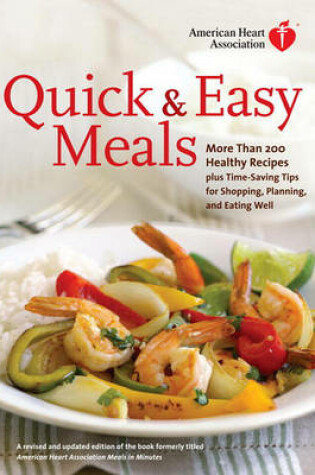 Cover of American Heart Association Quick & Easy Meals