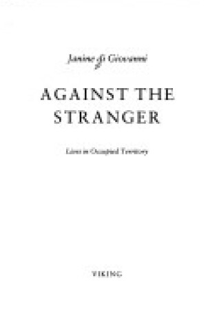 Cover of Against the Stranger