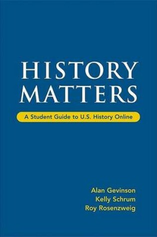 Cover of History Matters