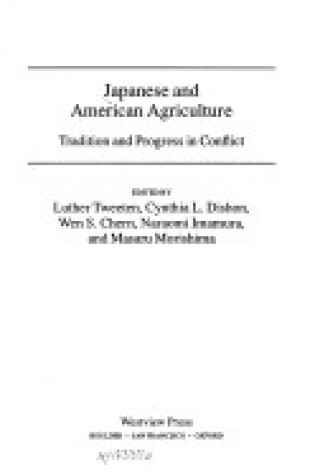 Cover of Japanese And American Agriculture