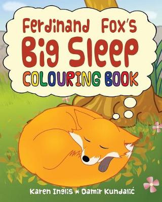 Cover of Ferdinand Fox's Big Sleep Colouring Book